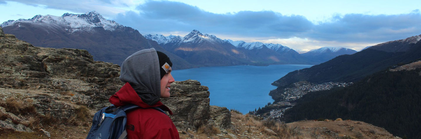Curry College Student Abroad in New Zealand