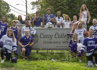 Curry College Student-Athletes representing our NCAA teams