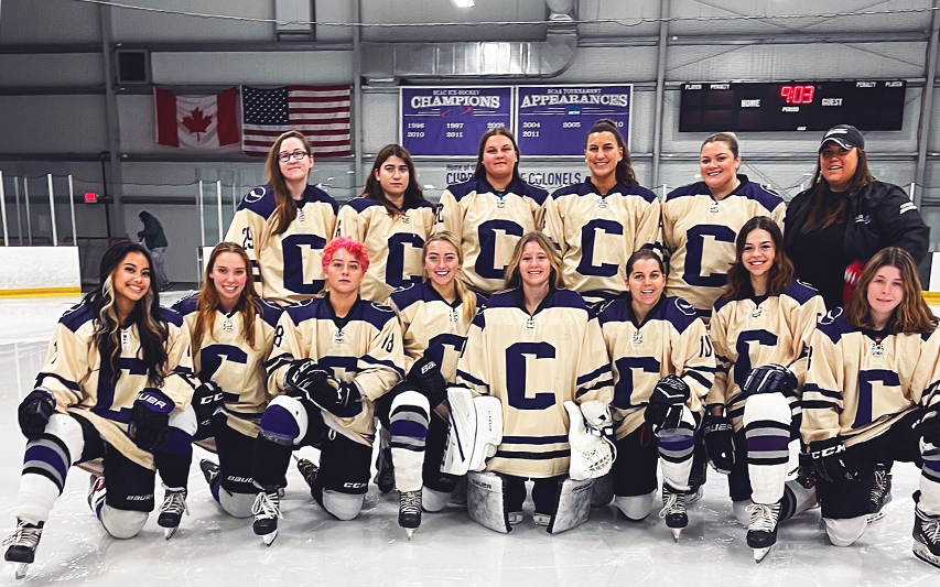 Curry College Women's Ice Hockey Club team