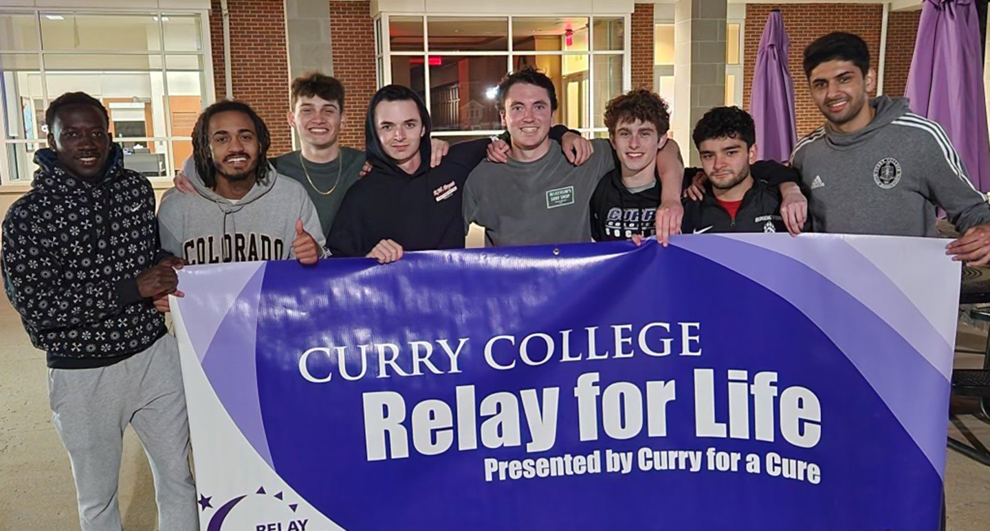 Students participate in Relay for Life event at Curry College