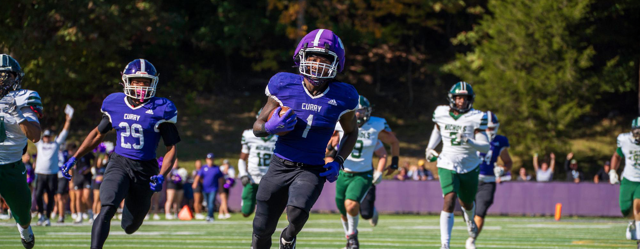 Montie Quinn rushes for 522 yards on an historic day in Milton, Massachusetts