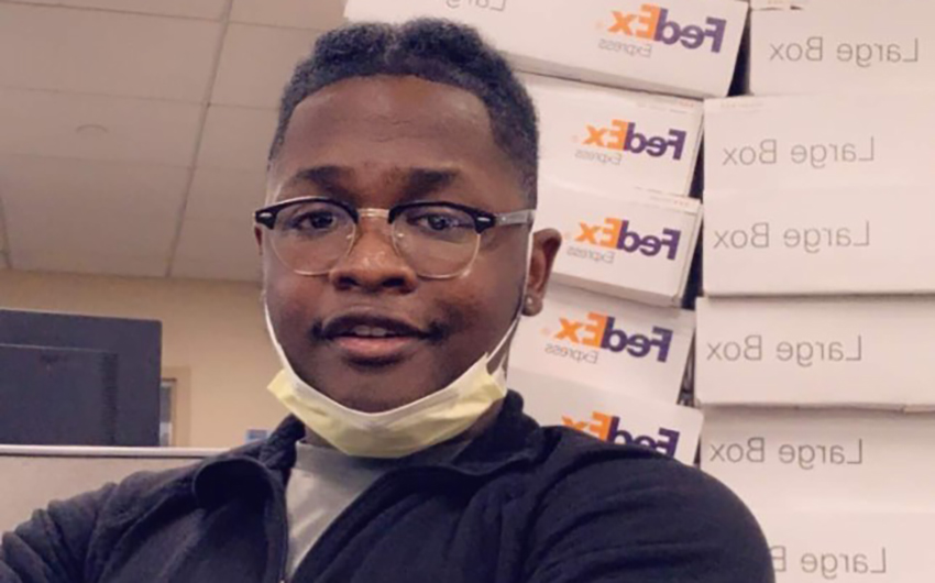 IIn New Job, Jean Merisier ’20 Helps Connect Isolated Seniors with their Families 