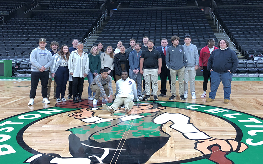 SRM Students get a Private Tour of TD Garden