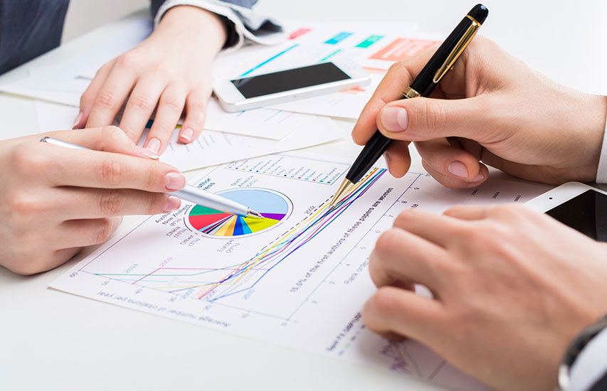Students pursuing an Accounting degree at Curry College