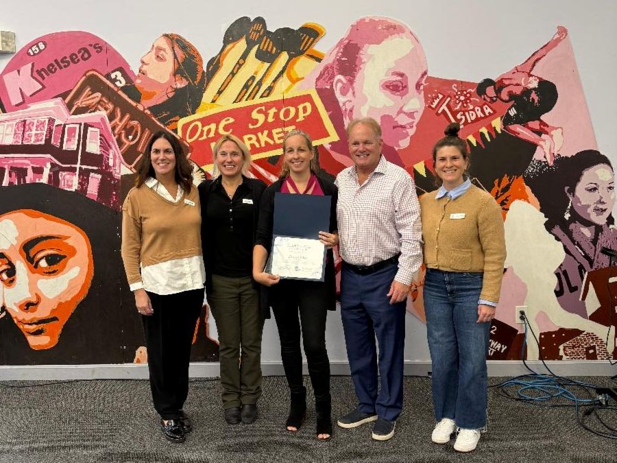 Curry College’s Aicardi Early Steps (AES) partnership with Boys & Girls Clubs of Boston was recently honored with the 2026 Volunteer Group of the Year Award, recognizing the program’s outstanding impact and service to youth in the Boston community.