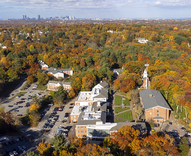 Curry College campus