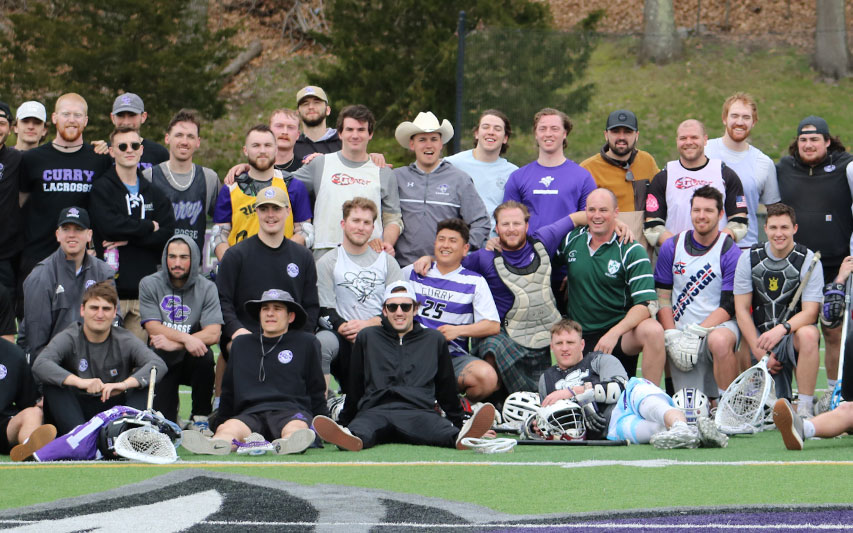 Curry Colonels Alumni Men's Lacrosse Team Picture