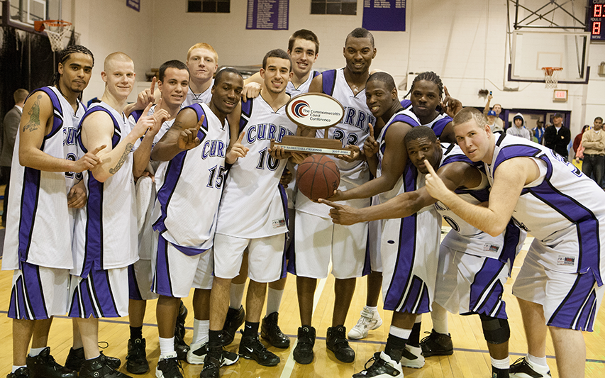 Curry College Men's Basketball Team 2007-2008