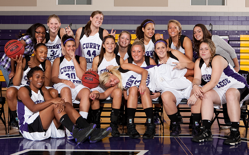 Curry College Women's Basketball Team 2008-2009