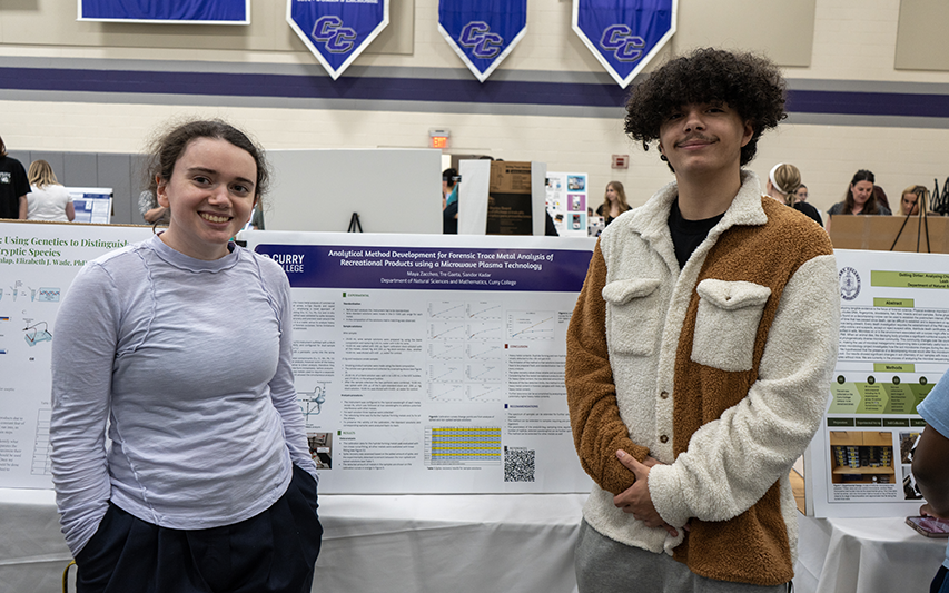 Students present their work at the annual Academic Forum