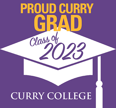 "Proud Curry Grad, Curry College Class of 2023"
