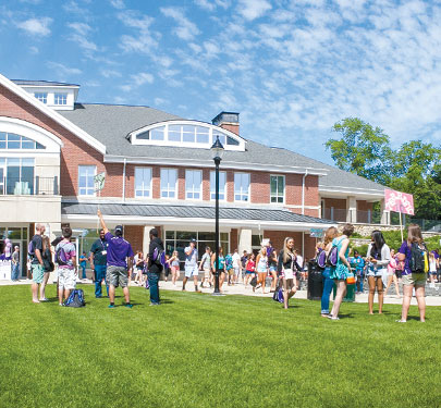 Curry College Campus Zoom Background