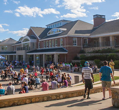 Curry College Campus Zoom Background