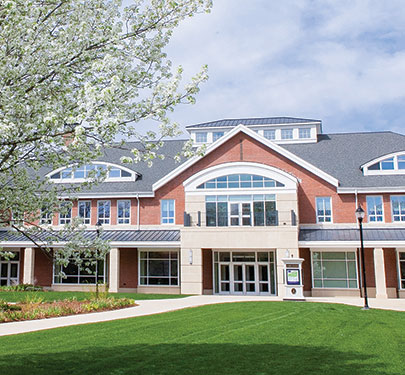Curry College Campus Zoom Background