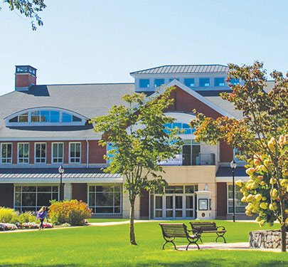 Curry College Campus Zoom Background