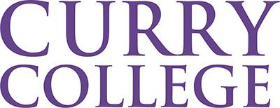 Curry College Two-line word mark