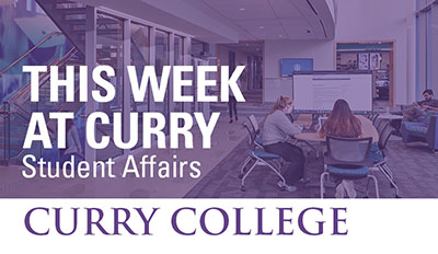 Curry College E-Newsletter header template