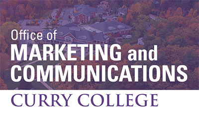 Curry College E-Newsletter header template