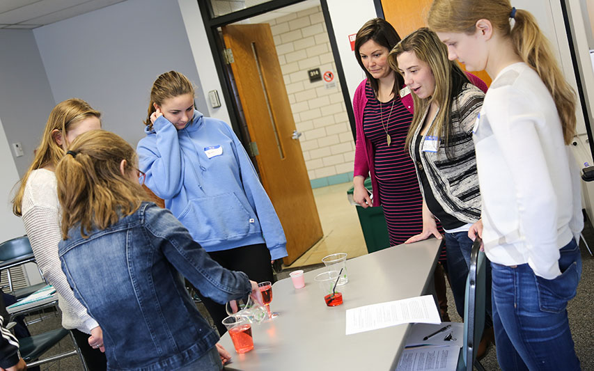 Milton High School students participate in hands-on media literacy workshop