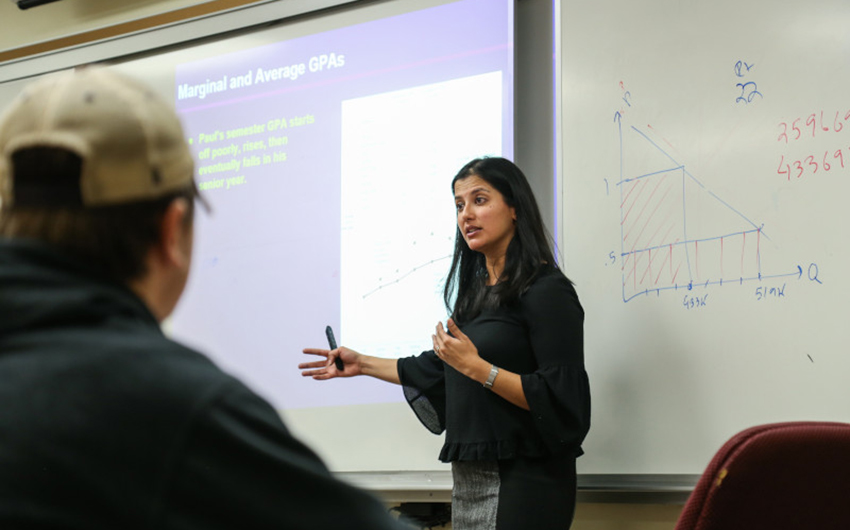 A Teachable Moment: Students Learn Real-Time Global Economics in the Age of COVID with Dr. Ishani Tewari 