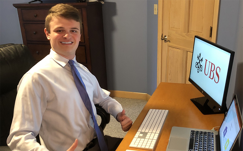 This Summer, Josh Goldstein ’21 Learns the Ropes from the Best in Financial Services 