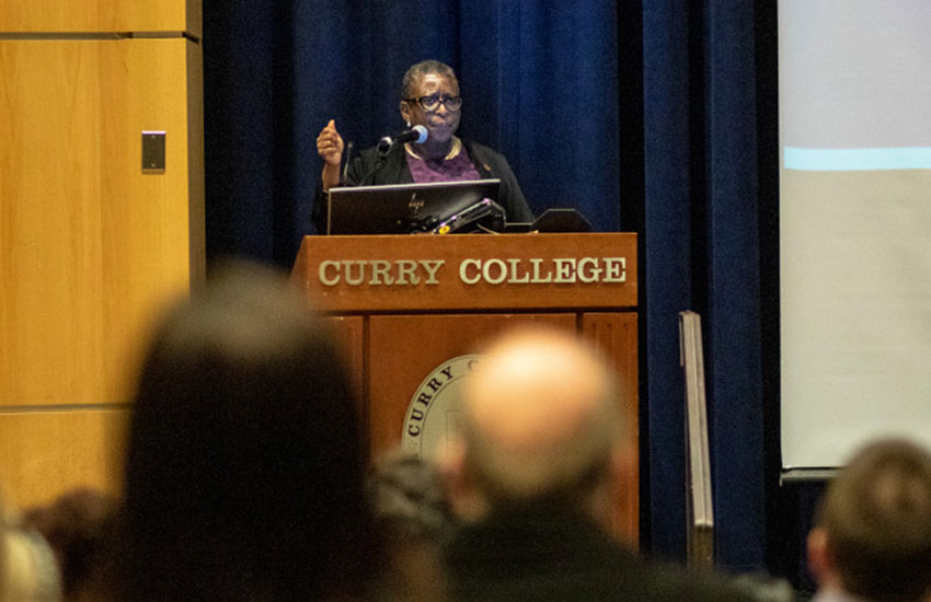  Dr. Yvonne Spicer speaks at MLK Celebration Event