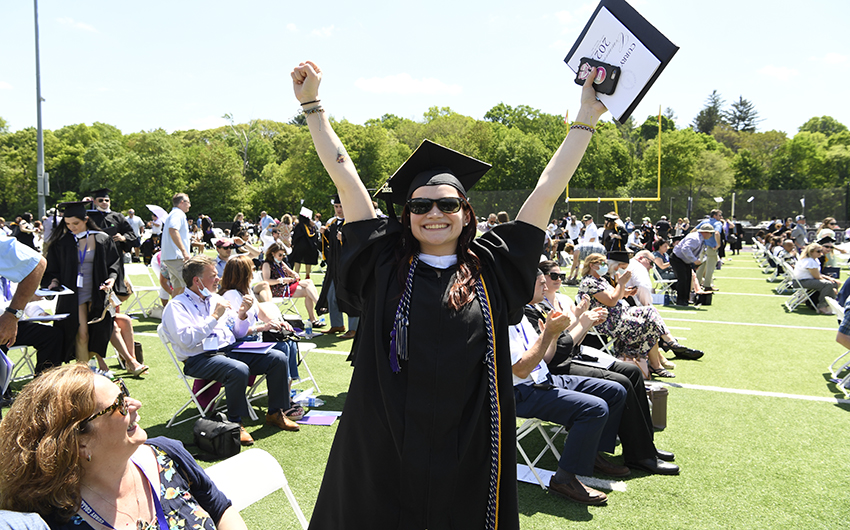 Class of 2021 Conclude Extraordinary College Experience in Commencement Celebration 