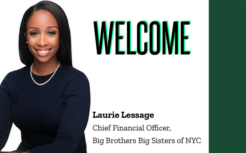 Laurie Lessage ’10 Named CFO of Big Brothers Big Sisters NYC