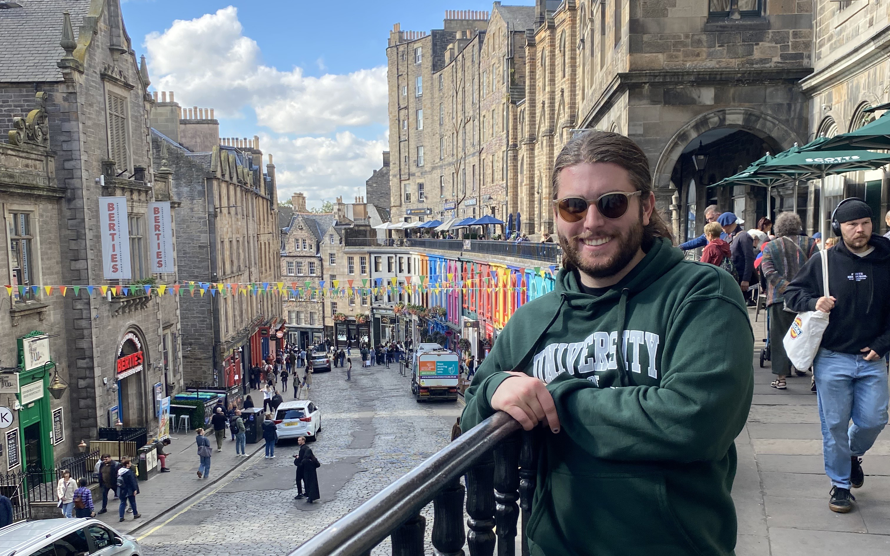 Fin Leary in Scotland