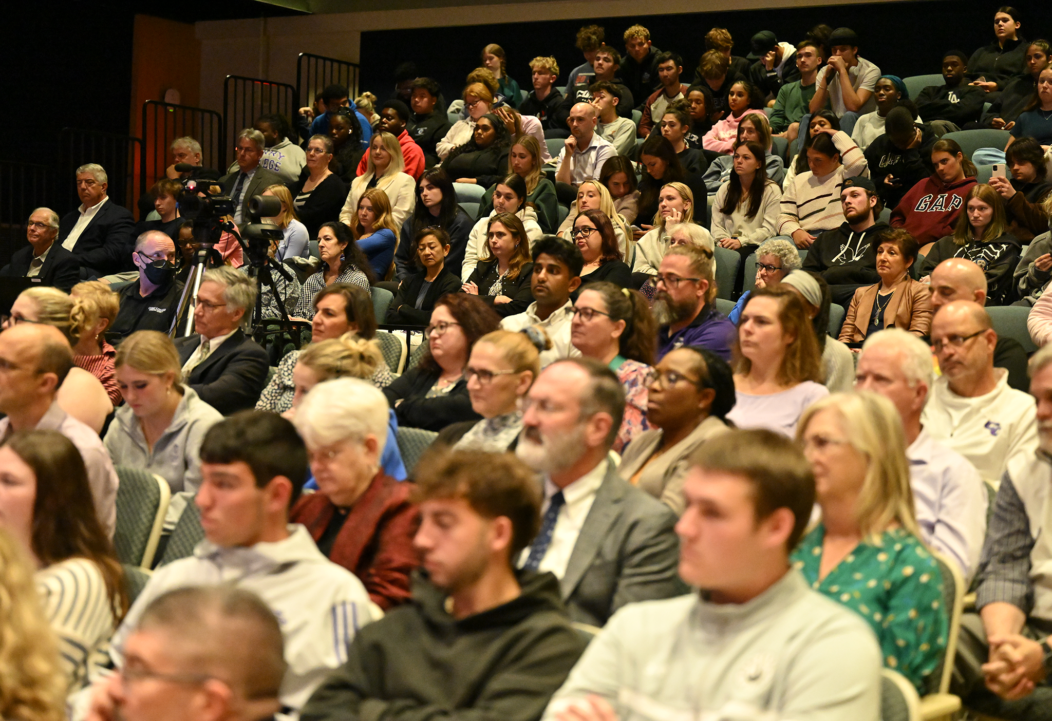PLP Speaking Event Audience at Curry College