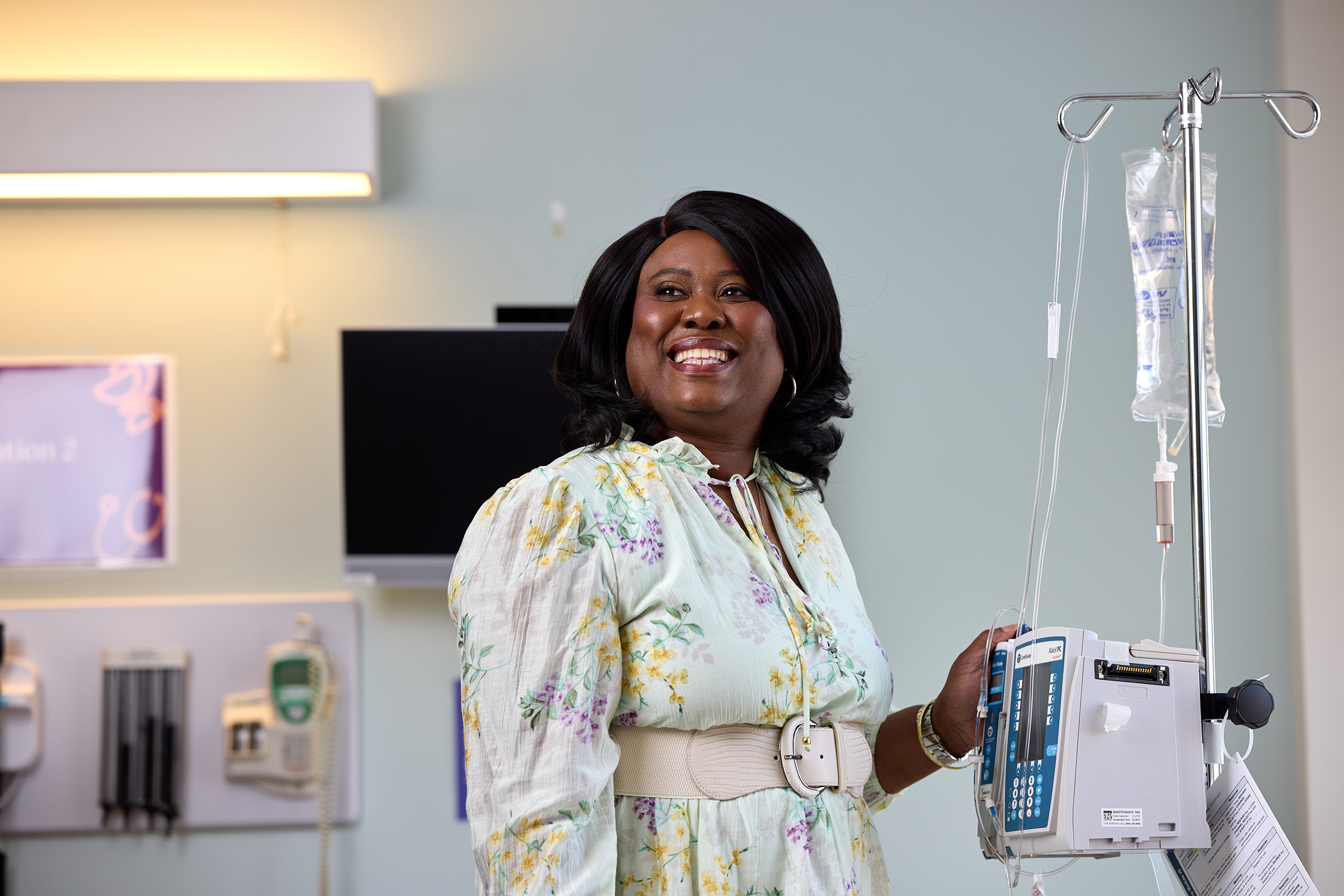 Racquel Rose in sim lab