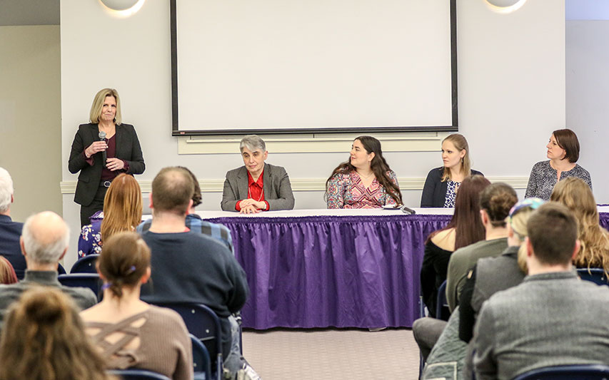 Curry College Women in STEM event 