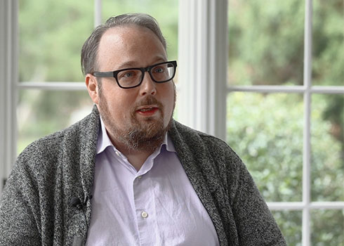 Dr. Adam Stern, Chair of the Master of Arts in Criminal Justice program at Curry College