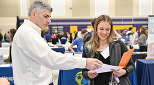 Curry College Center for Global and Career Services logo