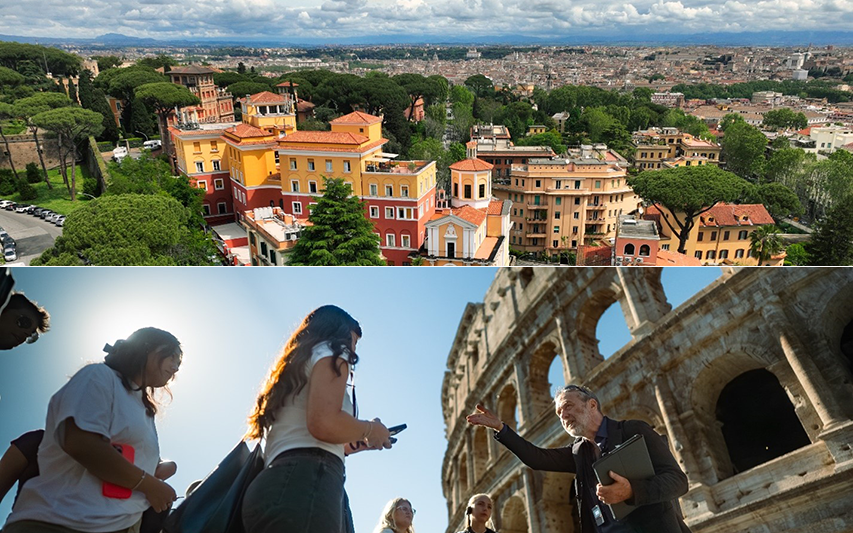 A variety of sites in Rome