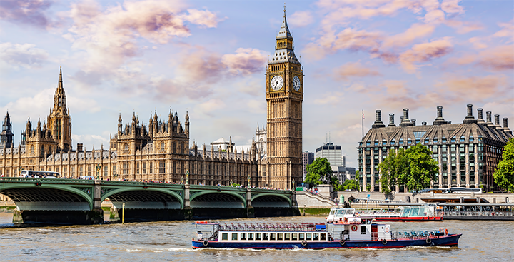 Big Ben tower in London