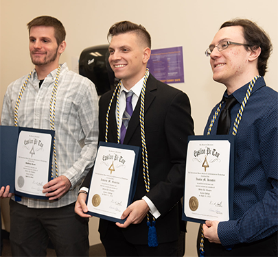 Epsilon Pi Tau/Delta Chi Honor Society Induction