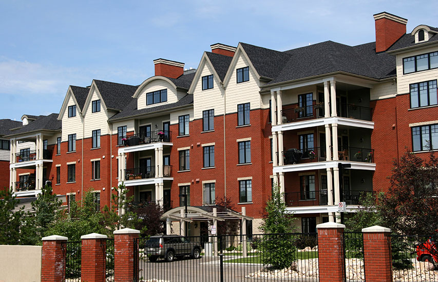 A condo complex reprsents the Residential Property Management Concentration at Curry College