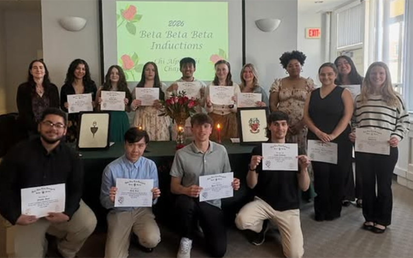 Tri-Beta 2026 Ceremony group shot
