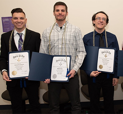 Curry College Technology Honor Society Induction