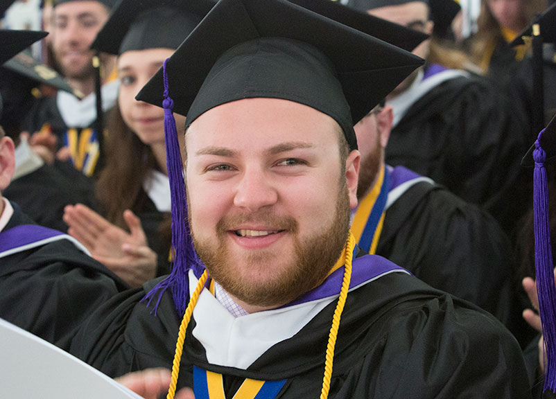 Jared Berman '17, New Era Award Recipient, Curry College