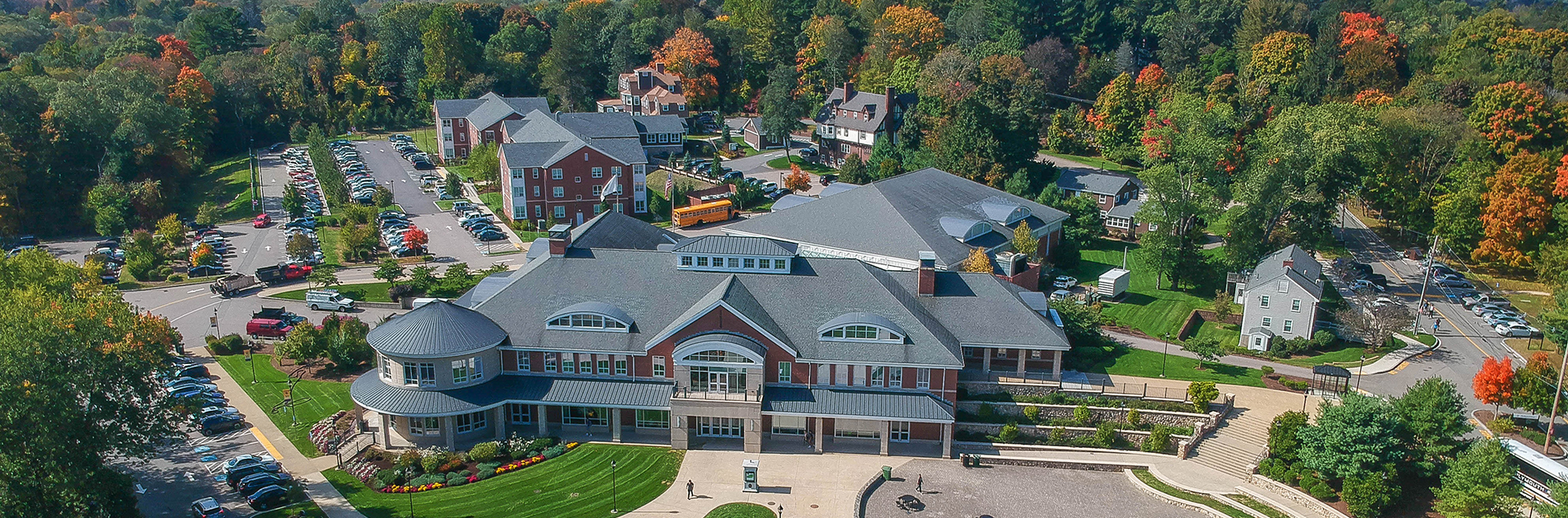 Curry College Student Center at Homecoming and Family Weekend