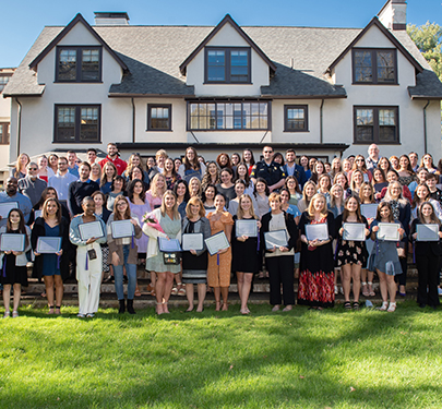 Alexander Graham Bell Honor Society members