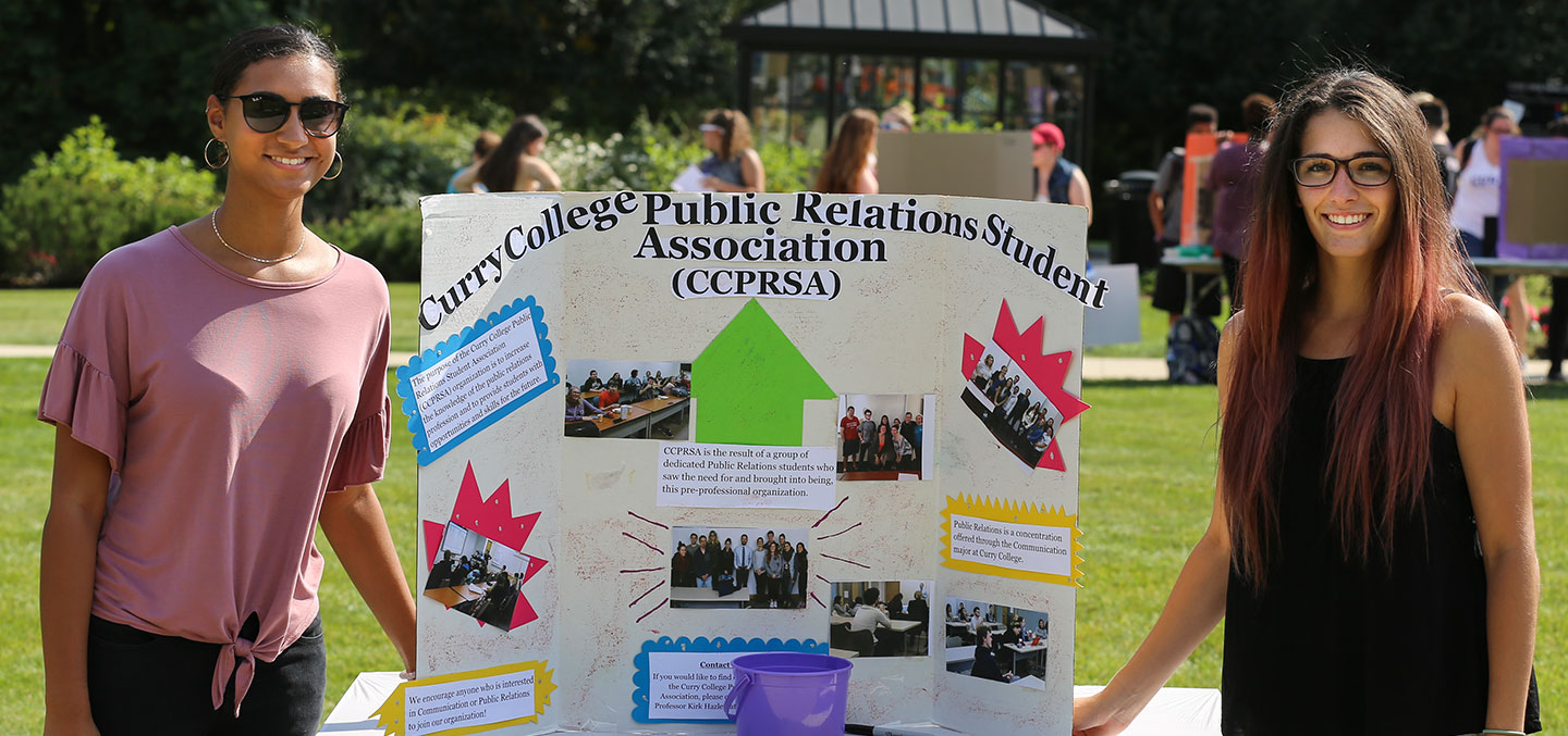 CCPRSA members at the Student Involvement Fair