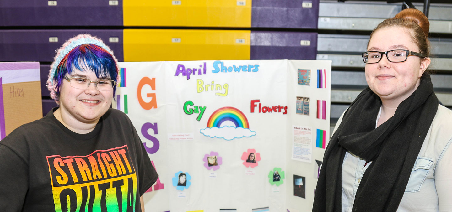 Gender Sexuality Alliance members