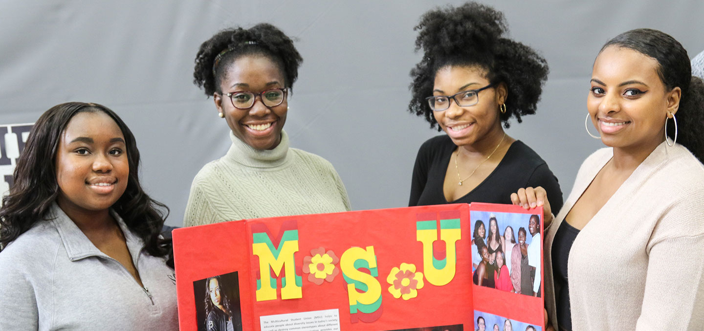 MSU club members at the Student Involvement Fair