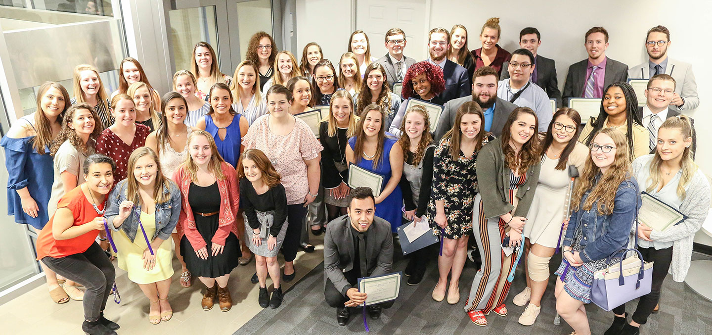Alexander Graham Bell Honor Society members