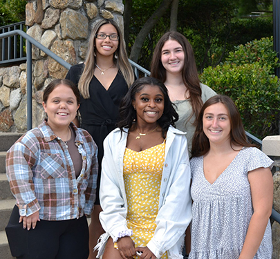 SGA members pose for picture at Student Involvement Fair