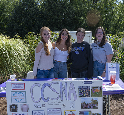 CCSNA members at the Student Involvement Fair
