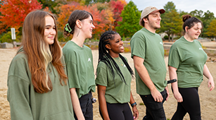 Curry College Compass Club at nearby Blue Hills Reservation